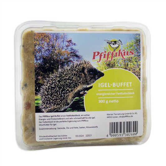 Pfiffikus Igel-Buffet Insektenfett